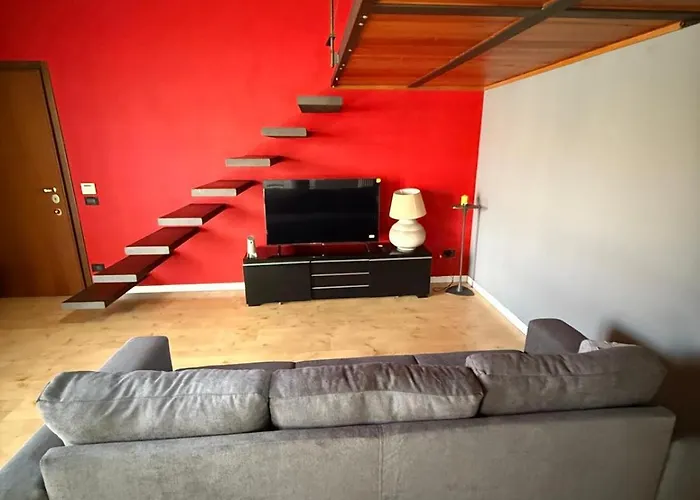 Appartement Redhouse - Trendy Modern Open Space Con Box Vicino Leolandia E Autostrada Milano